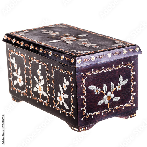 Romanian Wooden Chest photo