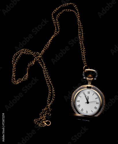 Pocket watch with chain