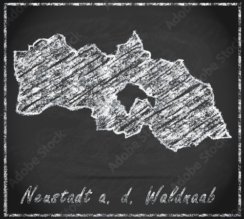 Karte von Neustadt-an-der-Waldnaab photo