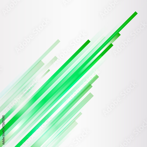 abstract background with green diagonal stripes