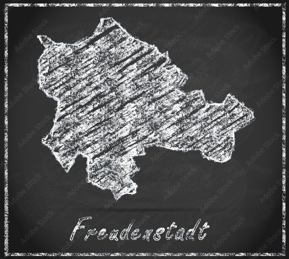 Karte von Freudenstadt
