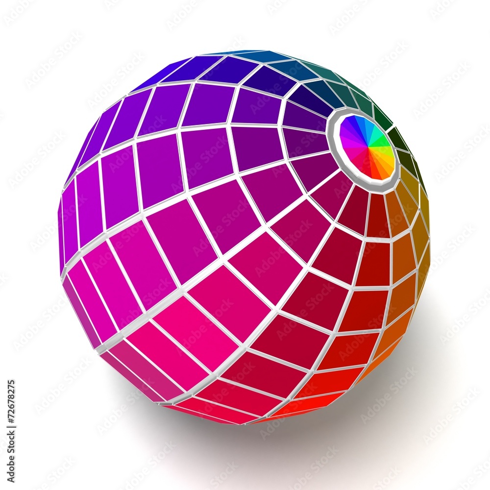 Obraz premium Big Ball Color Guide