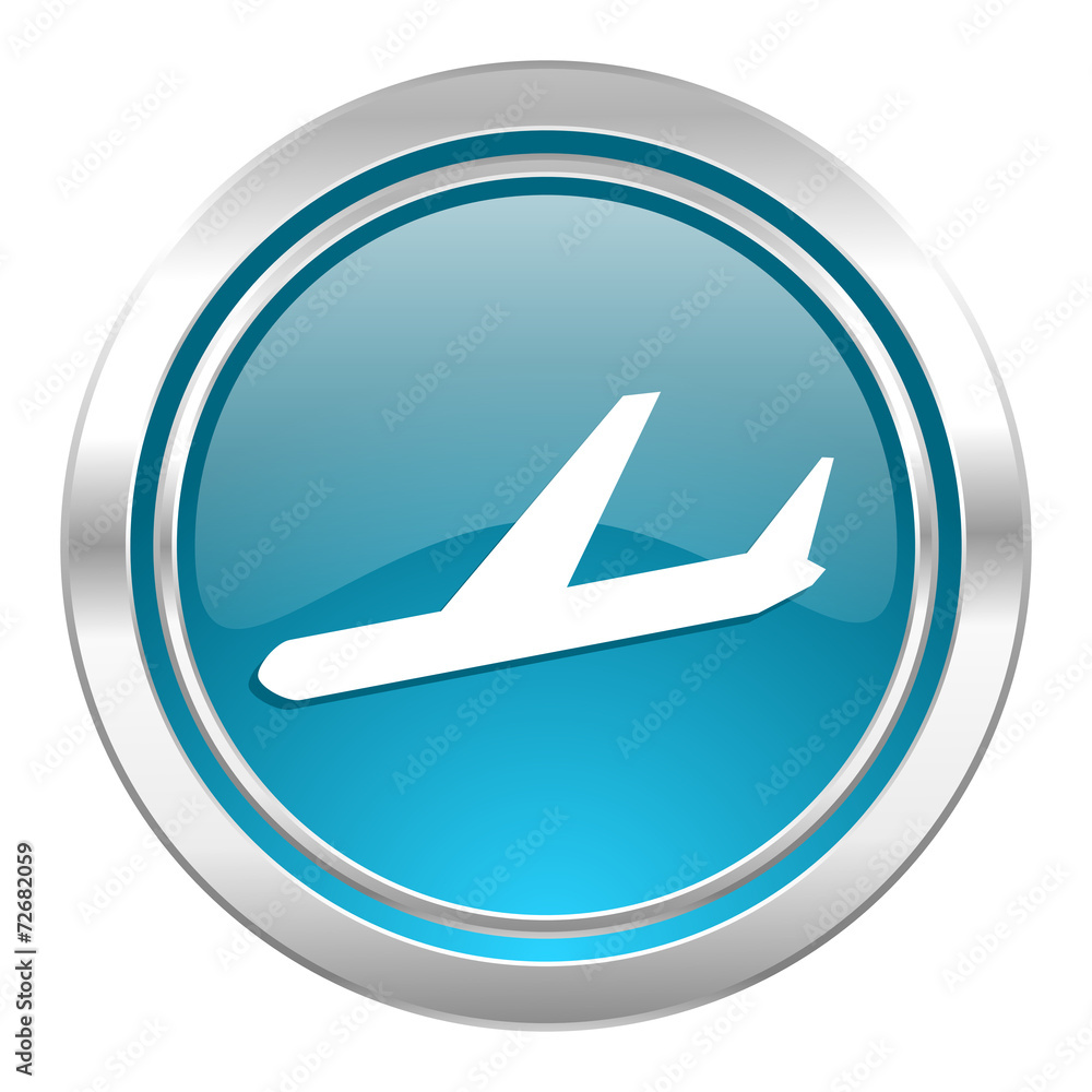 arrivals icon, plane sign