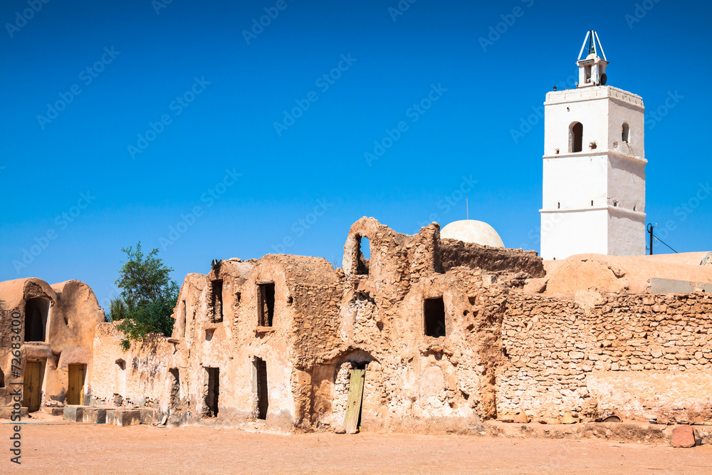 Medenine (Tunisia) : traditional Ksour (Berber Fortified Granary