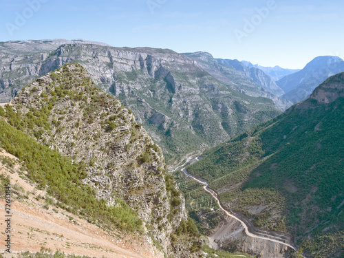 Cemi Canyon in Kelmend, Albania