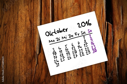 zettl brettl holztisch kalender 2016 X
