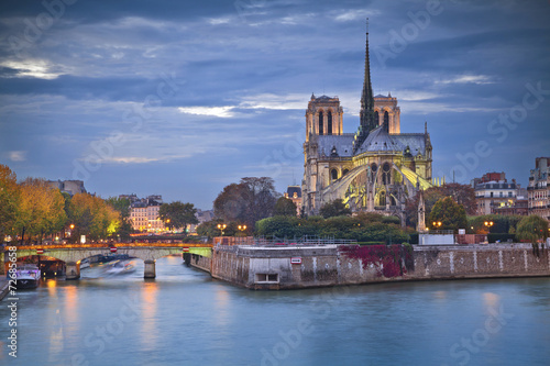 Notre Dame Cathedral, Paris. © rudi1976