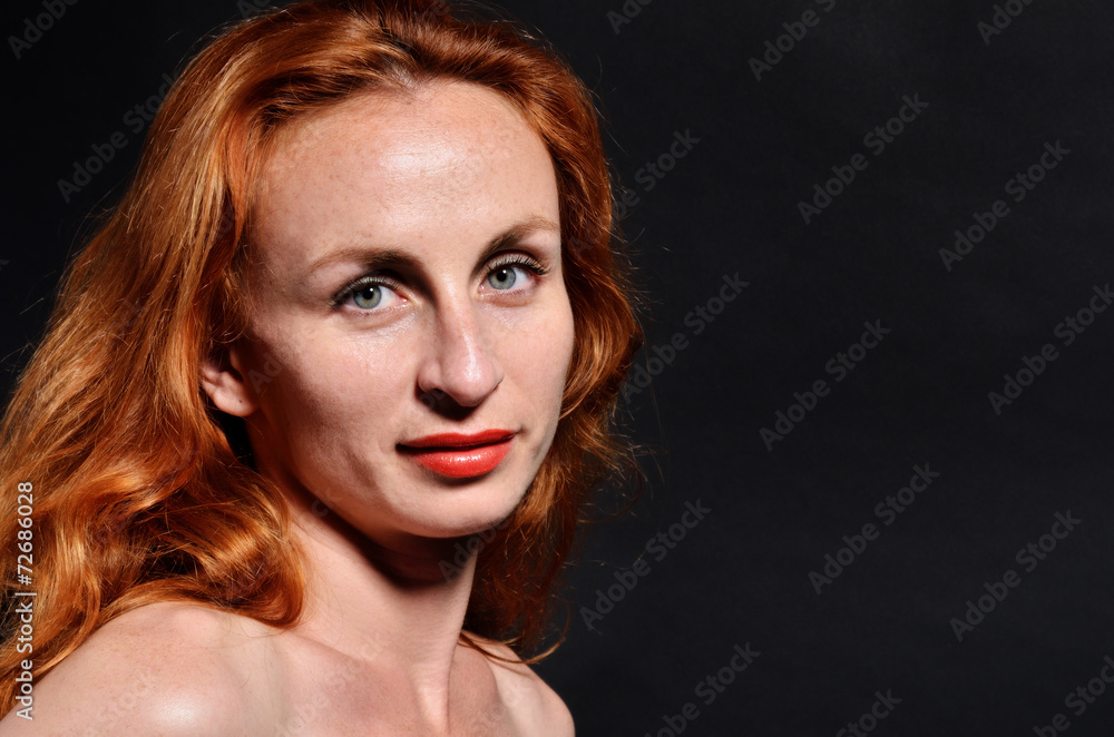 Redhead woman Redhead woman