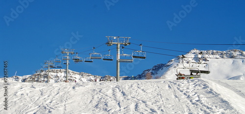 savoie-station de ski photo