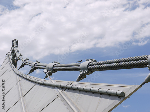 A detail of the Sidney Myer music bowl in Melbourne