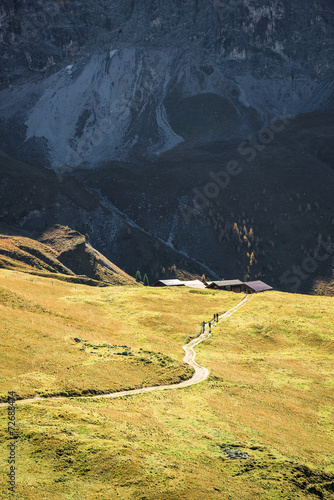 Wanderweg bei Arosa photo