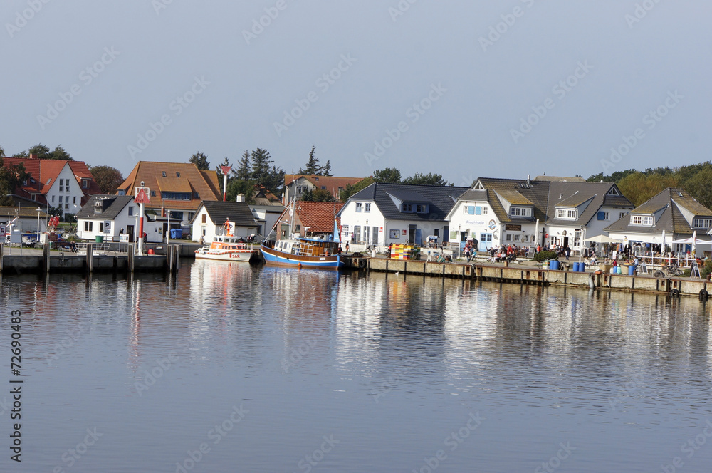 Fototapeta premium Fischereihafen Vitte