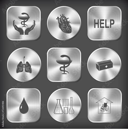 pharma symbol in hands, heart, help, lungs, medical suitcase, dr