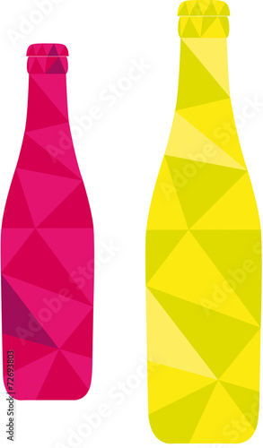 Bottle vector Party illustration