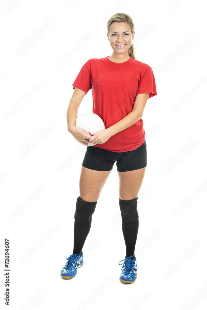 Inside volleyball woman