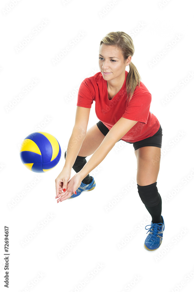 Volleyball player woman