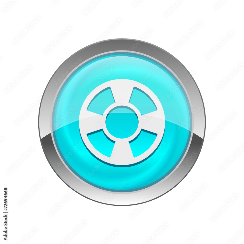 Glossy Vector Icon Glossy Vector Icon