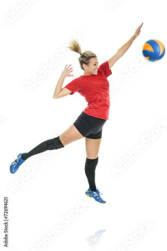 Volleyball player woman