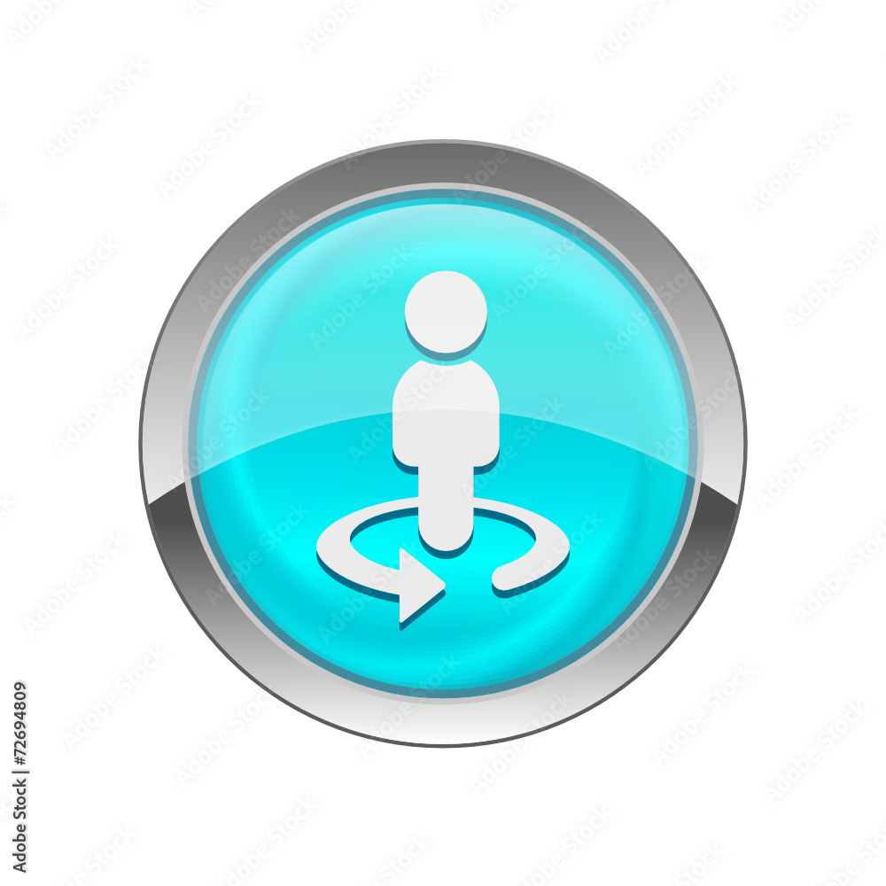 Glossy Vector Icon Glossy Vector Icon