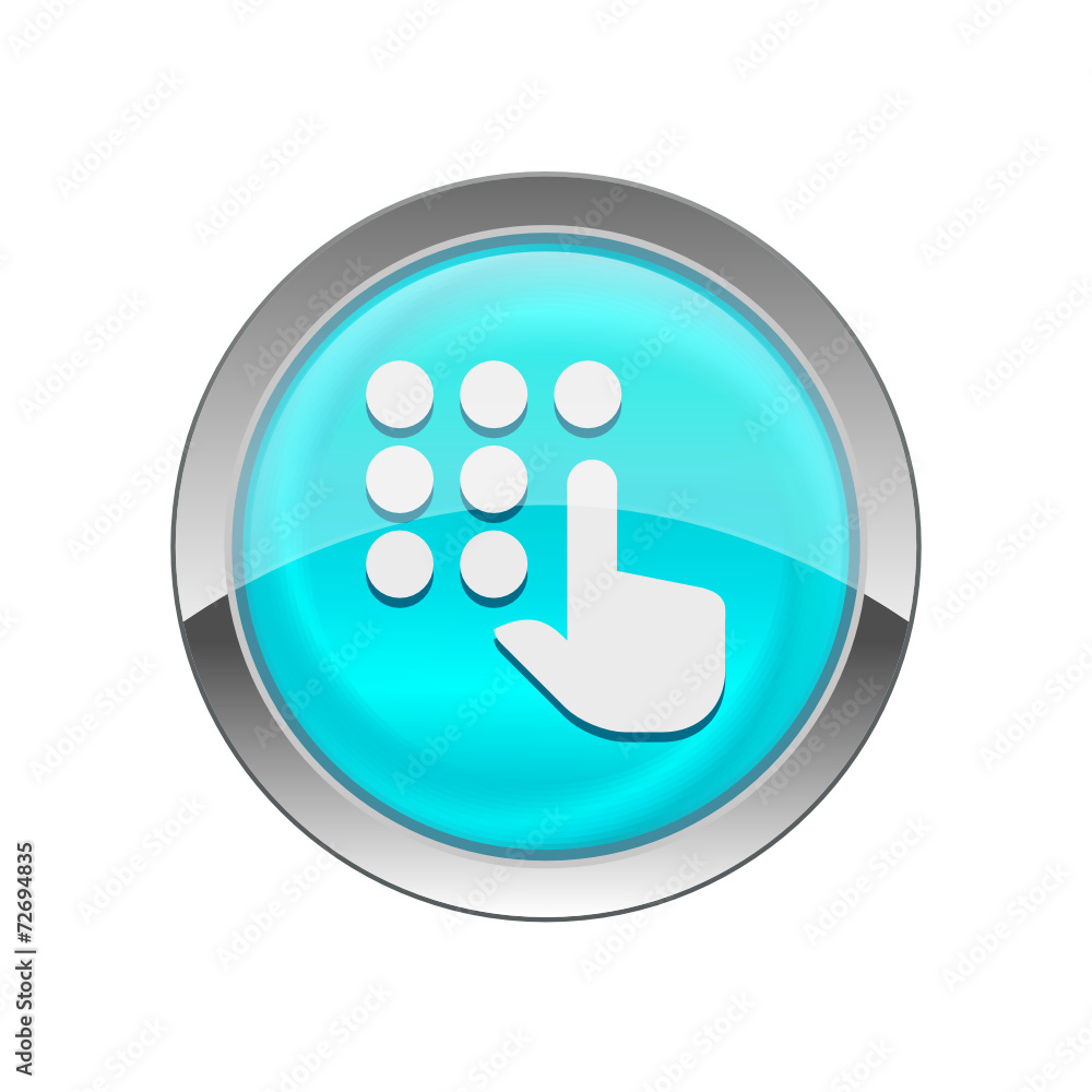 Glossy Vector Icon Glossy Vector Icon