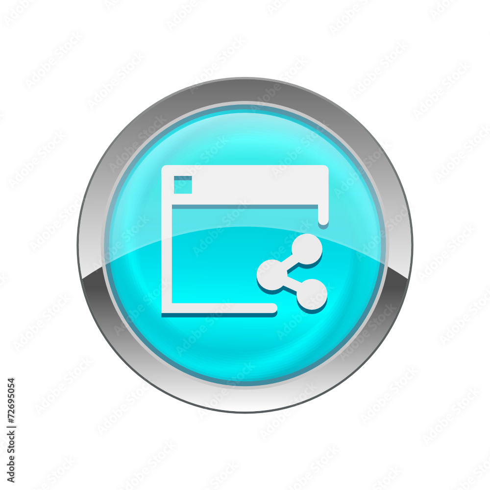 Glossy Vector Icon Glossy Vector Icon
