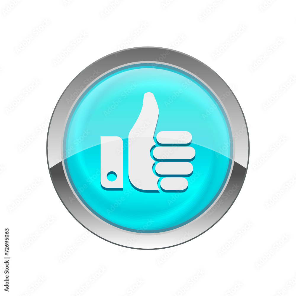 Glossy Vector Icon Glossy Vector Icon