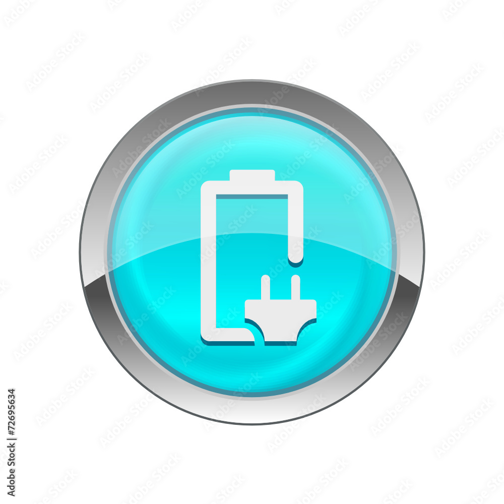 Glossy Vector Icon Glossy Vector Icon