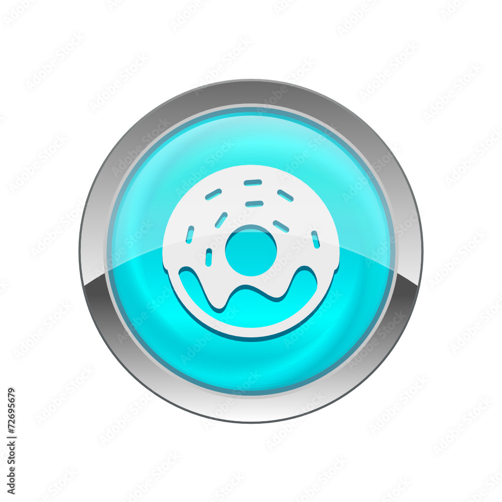 Glossy Vector Icon Glossy Vector Icon