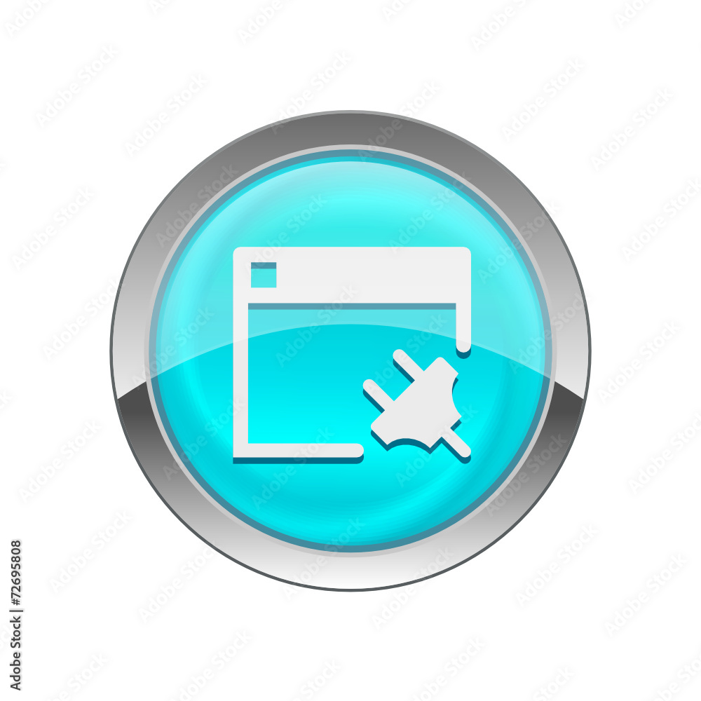 Glossy Vector Icon Glossy Vector Icon