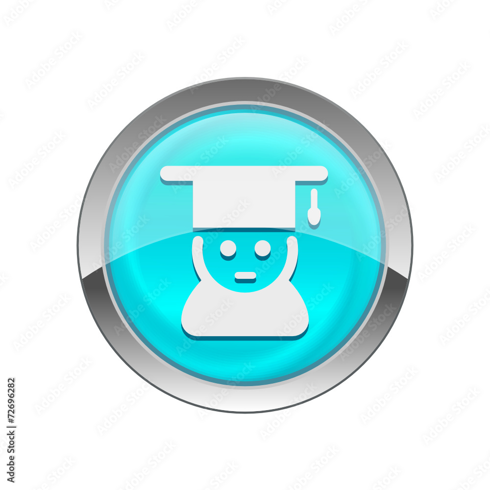 Glossy Vector Icon Glossy Vector Icon