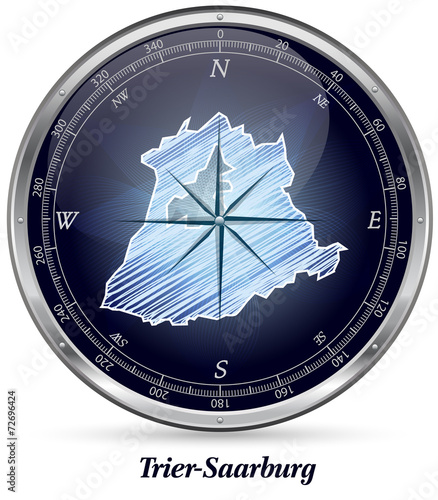 Karte von Trier-Saarburg