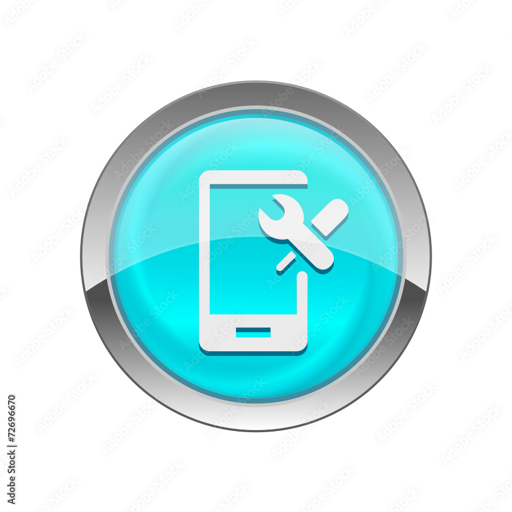 Glossy Vector Icon Glossy Vector Icon