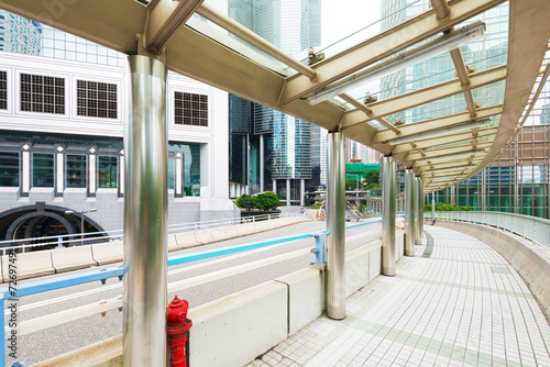 Photography modern business center in hongkong