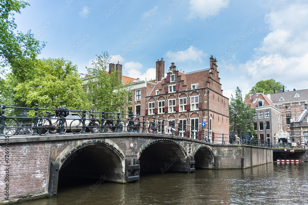 Obraz premium Keizersgracht canal in Amsterdam, Netherlands.