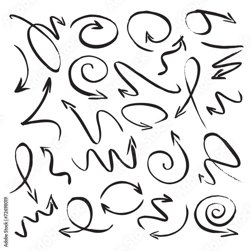 set black arrows
