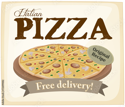 Pizza poster