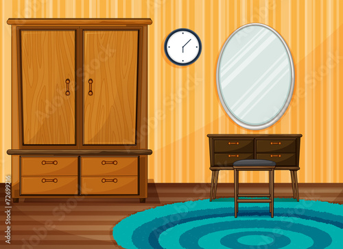 Inside room