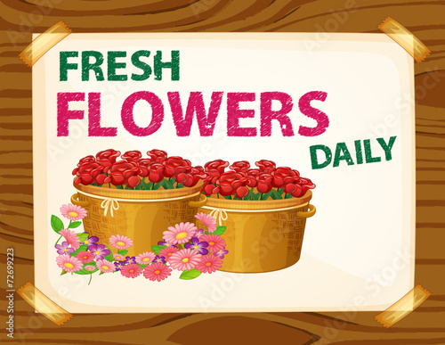 Fresh flowers
