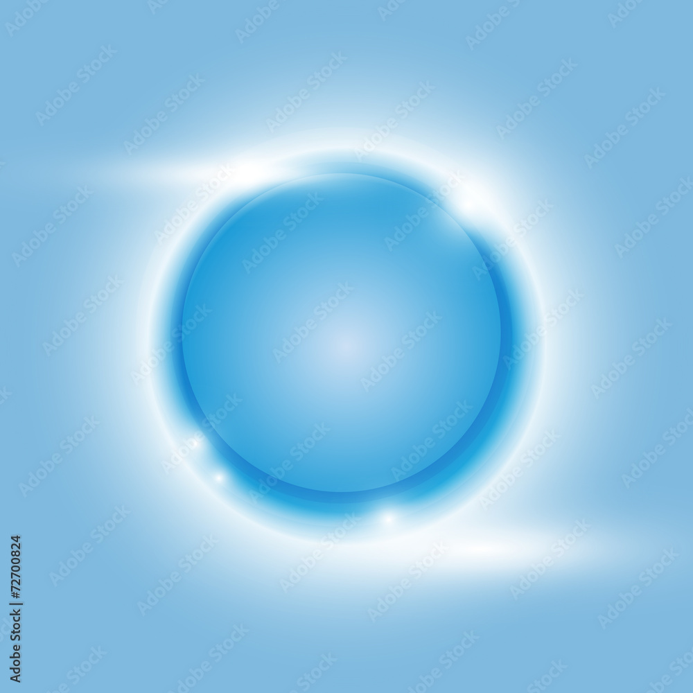 Design blue glow circle vector abstract background Design blue glow circle vector abstract background