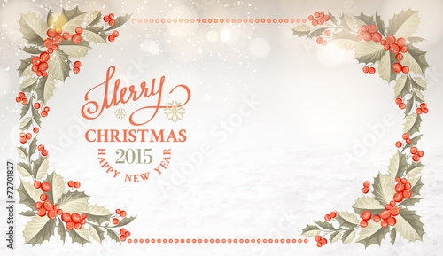 Christmas card.