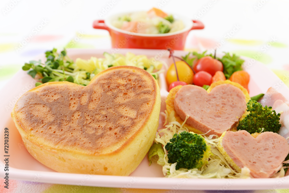 美味しそうな朝食 美味しそうな朝食