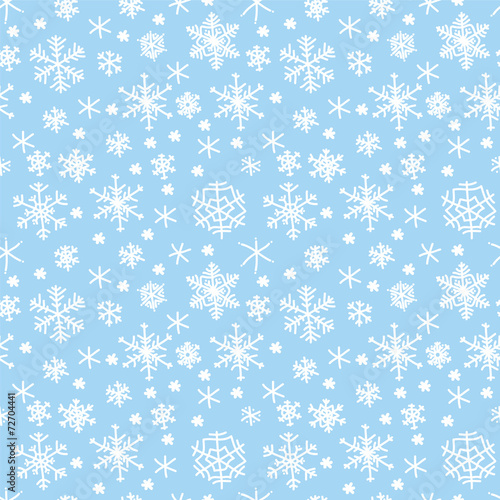 Winter seamless texture