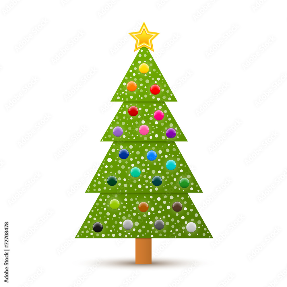 Decorated Christmas Tree