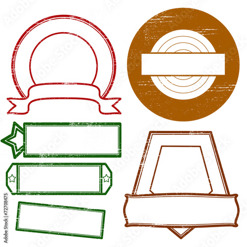 Set of stamps