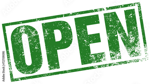 open stamp