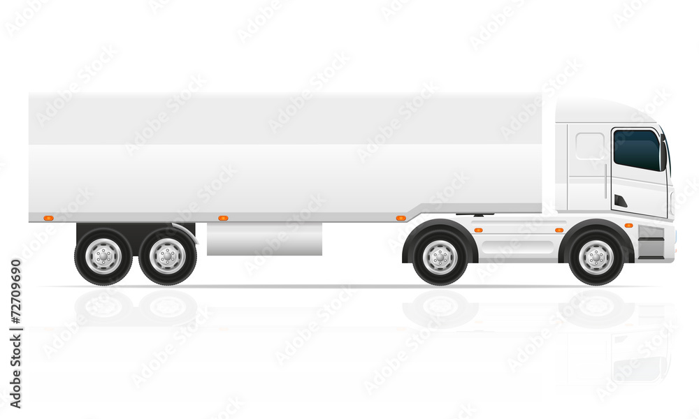 big truck tractor for transportation cargo vector illustration big truck tractor for transportation cargo vector illustration