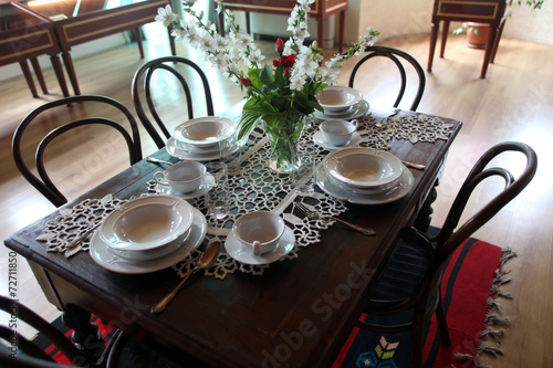 Table from the time when Mother Teresa lived in Skopje photo