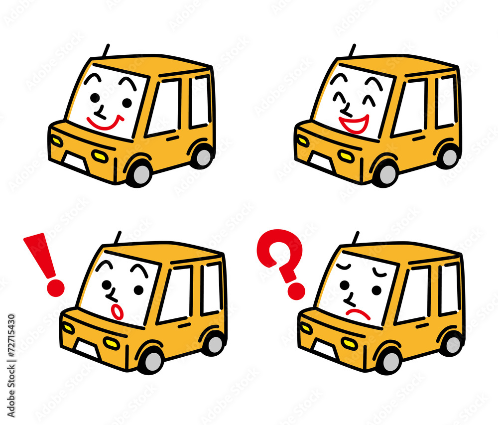 車 キャラクター Stock イラスト Adobe Stock