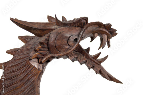 Holz Schnitzerei Drache © anjajuli