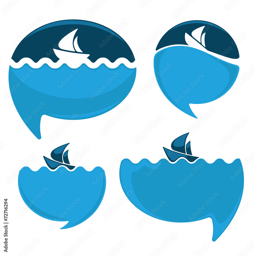 Obraz premium holiday on water